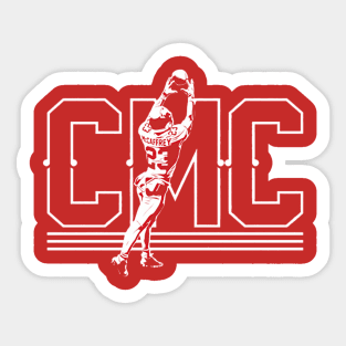 Christian Mccaffrey Air CMC Sticker